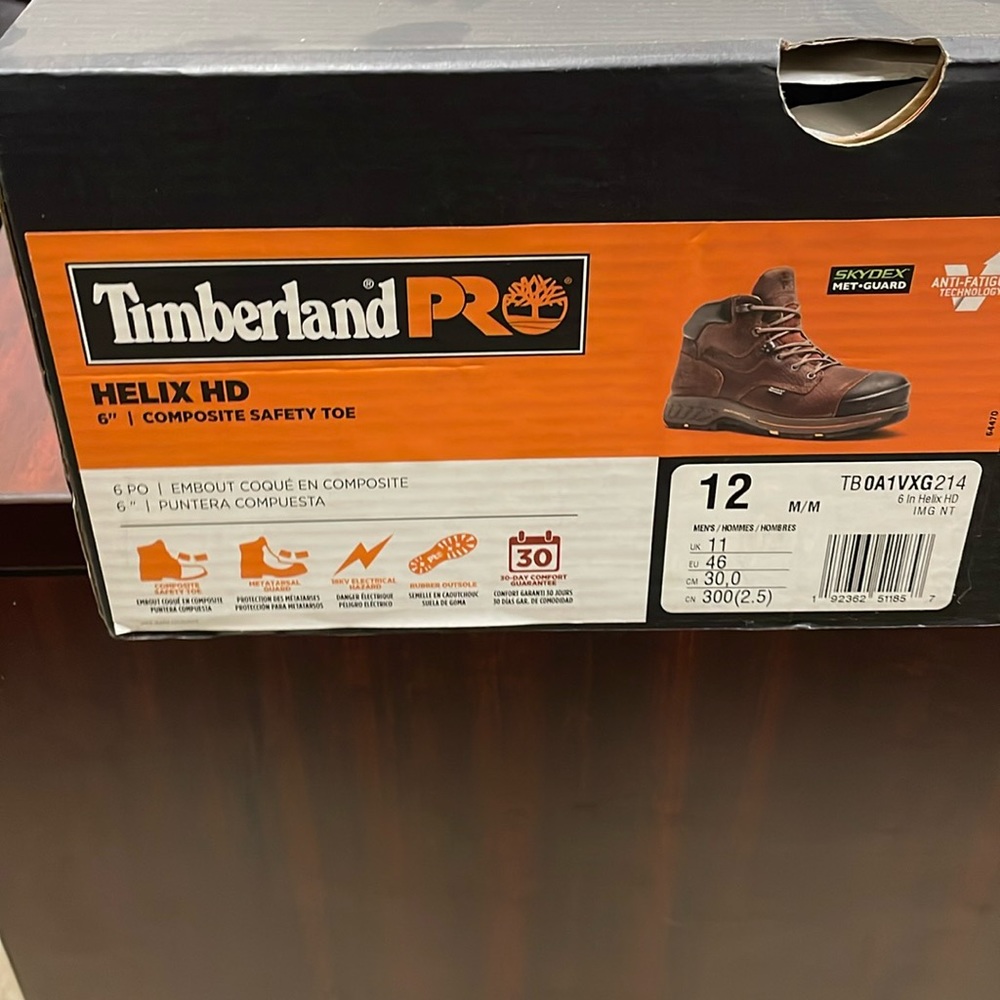 Timberland pro Men’s steel Toe boots brand new never out of box